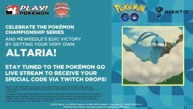 Pokémon NAIC drop for Go