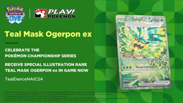 Pokémon NAIC drop for TCG Live