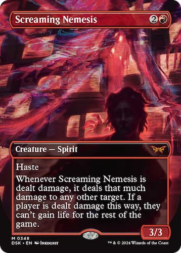 Spirit horror taunting in Duskmourn House of Horror MTG set