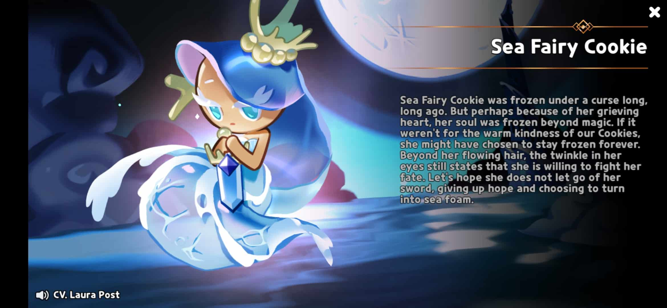 Sea Fairy Cookie