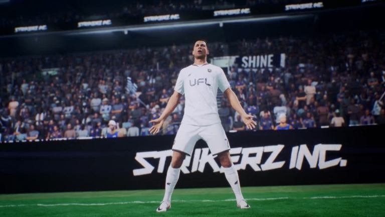 Cristiano Ronaldo celebrating in UFL Xbox trailer