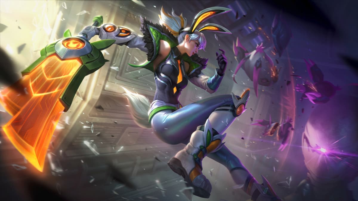 Battle Bunny prime Riven hops into battle