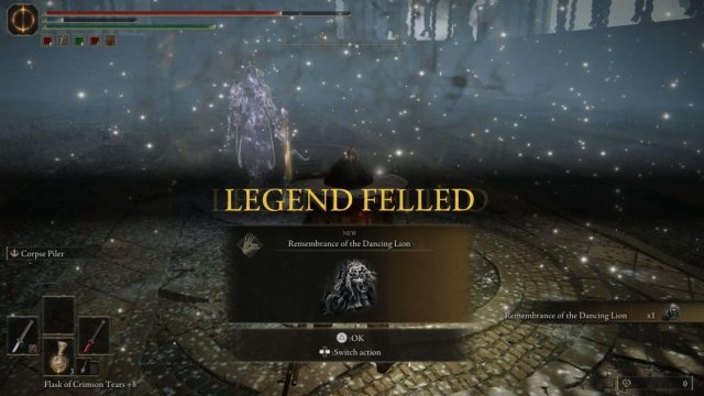 beating dancing lion boss in elden ring