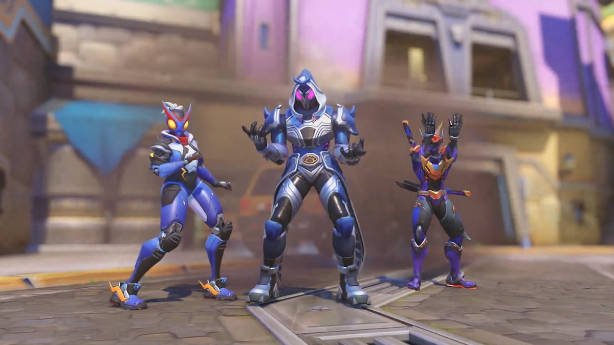 Sojourn, Reaper, and Genji in Super Mega Ultrawatch skins