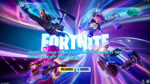 Fortnite error code screen