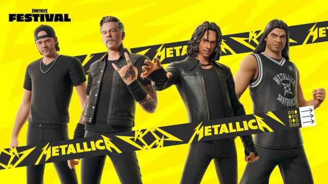 Metallica in Fortnite.