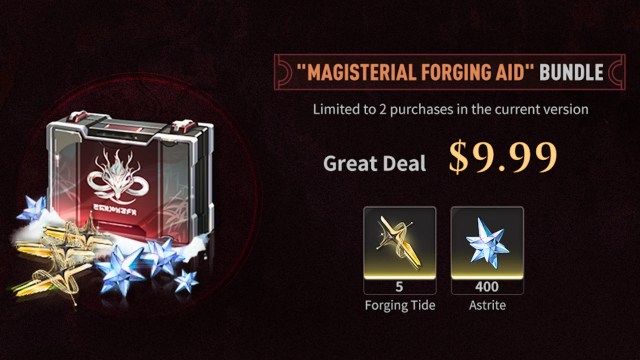 new forging tides bundle store wuwa