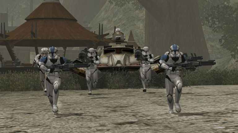 Star Wars clone troopers from Battlefront Classic