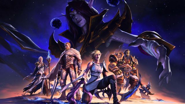 key splash art for WoW war within beta