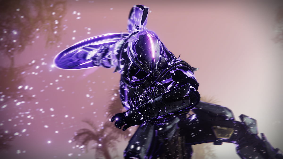 Saint-14 using Void abilities in Destiny 2