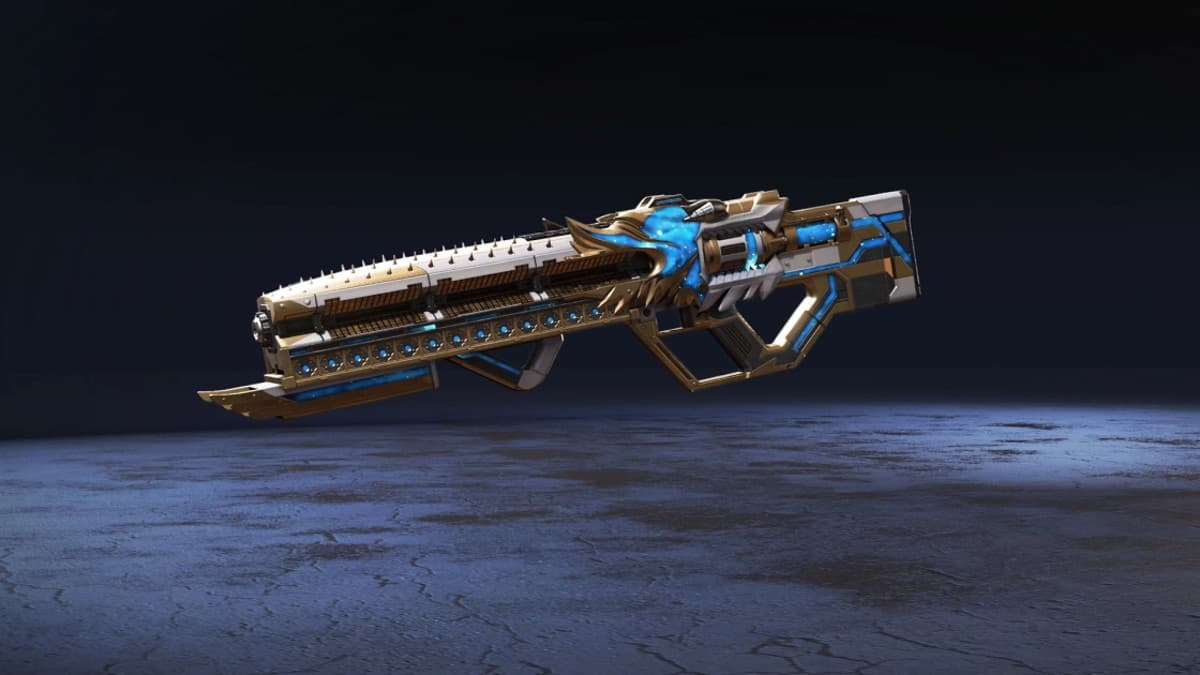 Legendary “Crestfallen Stars” Reactive HAVOC Rifle from the Apex Void Reckoning event.