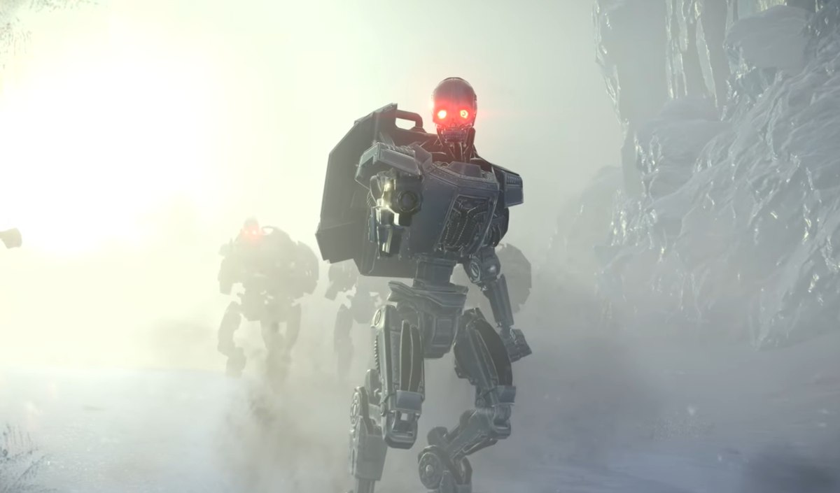 New Automaton enemy in Escalation of Freedom trailer