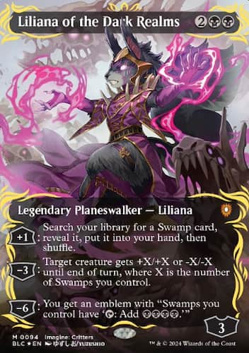 Lilliana on Bloomburrow in MTG Commander