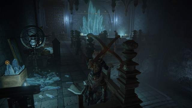 Pidia's location inside the Manor building in Elden Ring