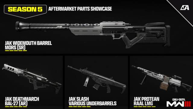 MW3 Season 5 Aftermarket Parts