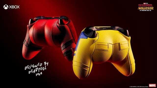 Deadpool and Wolverine asscheeks controllers