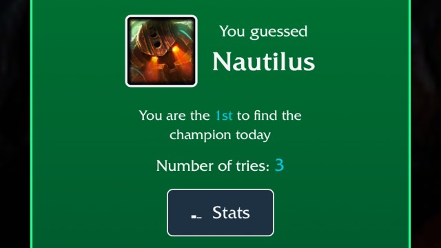 nautilus loldle quote answer