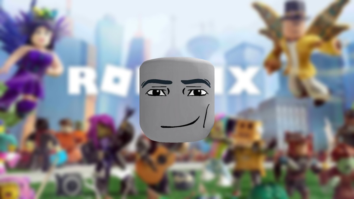 Roblox Man Face.