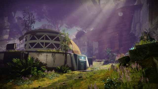 An Ishtar Collective settlement on Nessus as part of the Encore: Overture mission in Destiny 2.