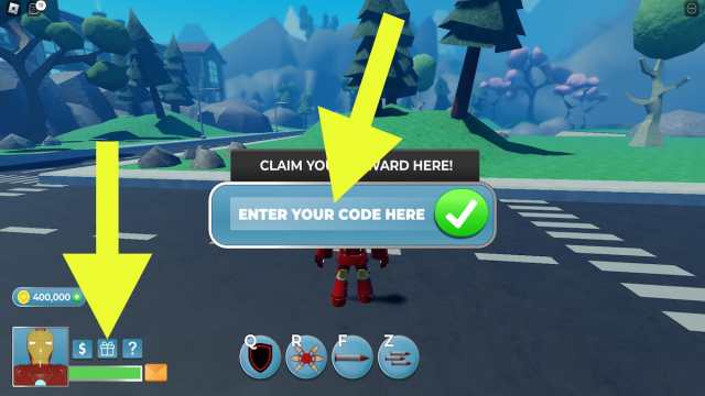 How to redeem codes in Heroes Online World