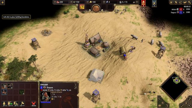 How to rotate buildings in Age of Mythology Retold