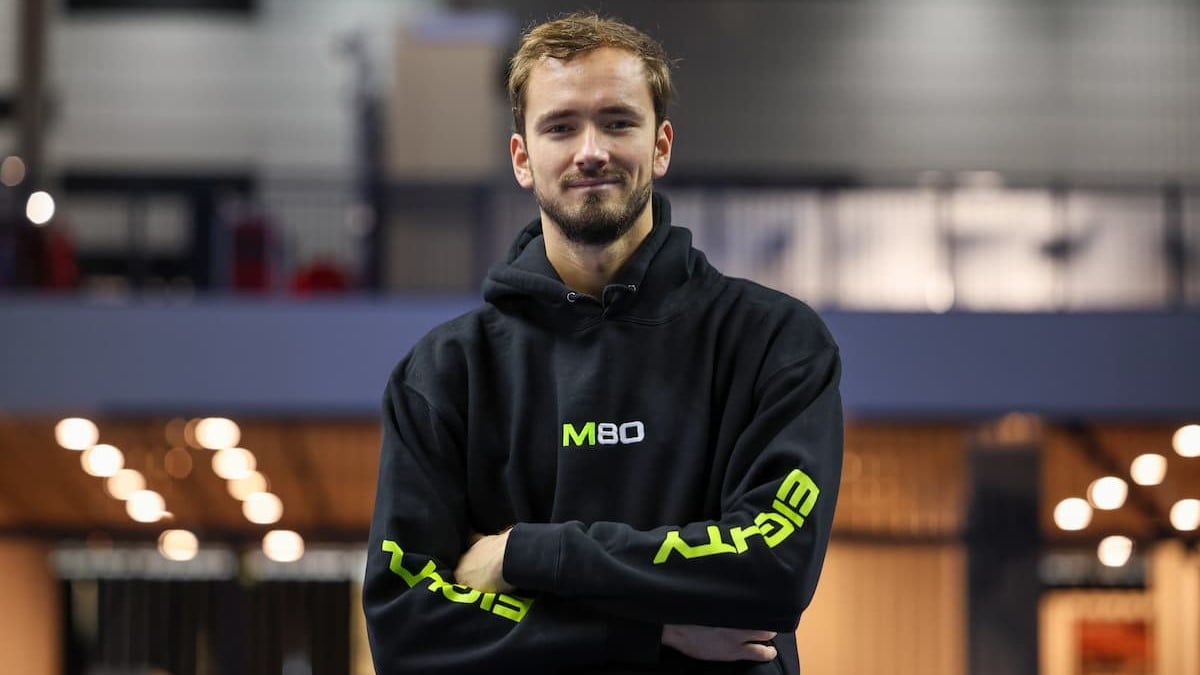 GLOBAL TENNIS STAR DANIIL MEDVEDEV JOINS PROFESSIONAL ESPORTS ORGANIZATION M80’S OWNERSHIP GROUP