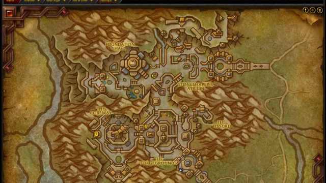 Map of Dornogal, and location of the PvP vendor in WoW The War Within.