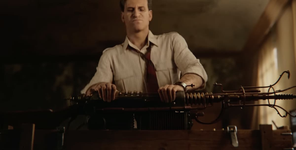 Richtofen preparing to pick up the Wunderwaffe Wonder Weapon