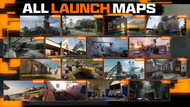 Black Ops 6 Multiplayer maps available at full launch