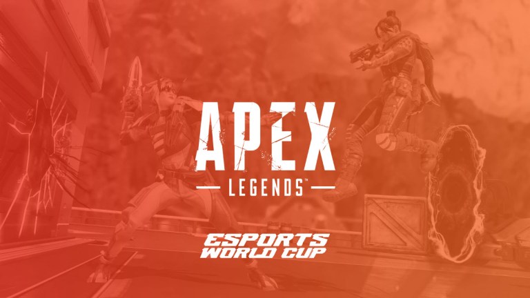 The Apex Legends and Esports World Cup logos.