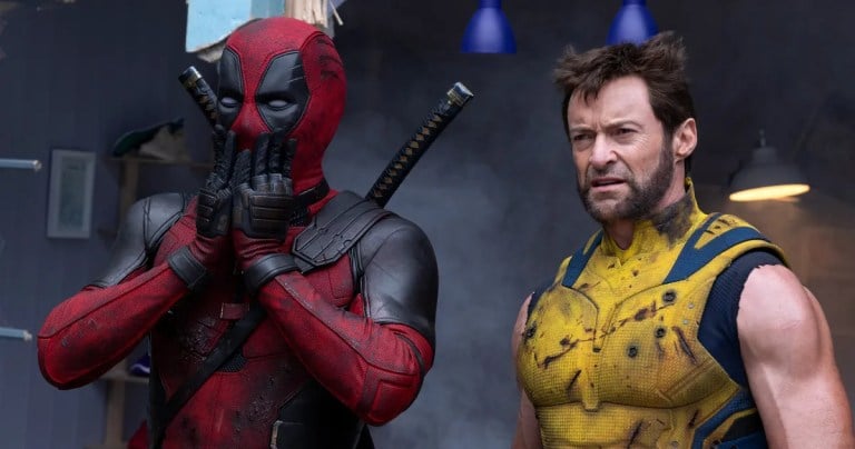 Deadpool and Wolverine from the movie trailer