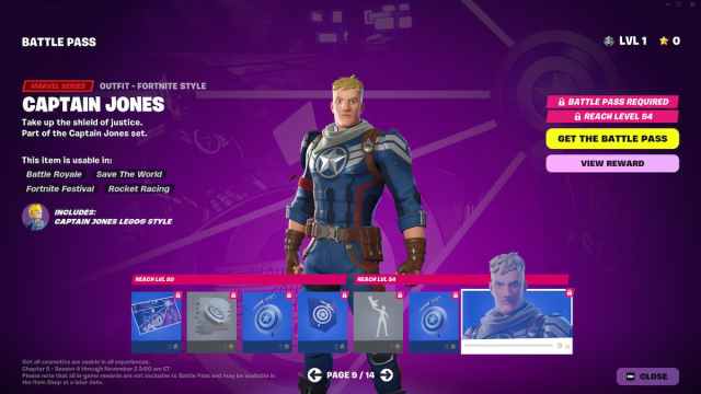 Captain Jones in Fortnite Absolute Doom battle pass