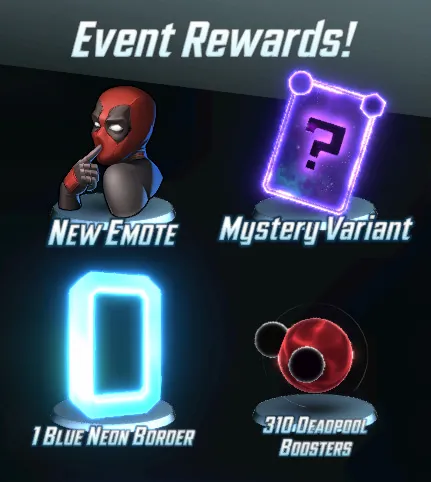 Deadpool League rewards