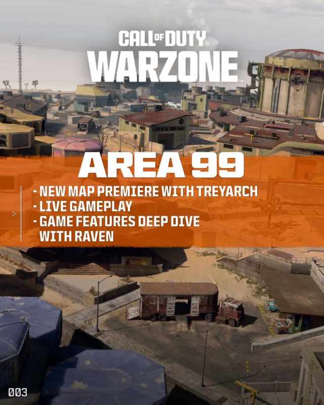 CoD Next Warzone map Area 99 teaser