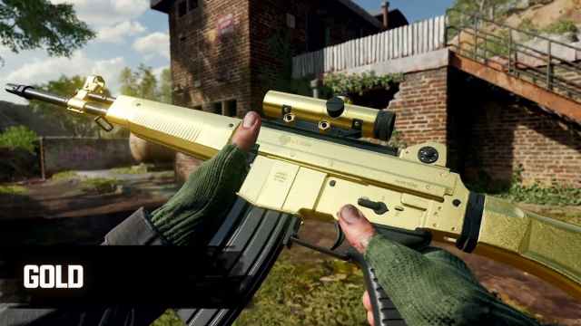 Gold camo in Black Ops 6