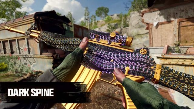 Dark Spine camo in Black Ops 6