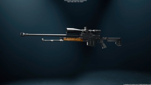 LR 7.62 sniper rifle in BO6