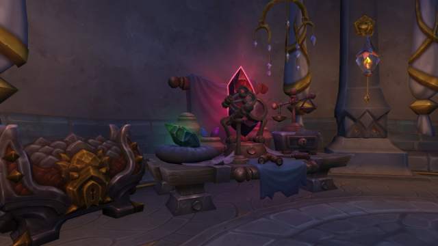 Jewelcrafting station in Valdrakken, world of warcraft