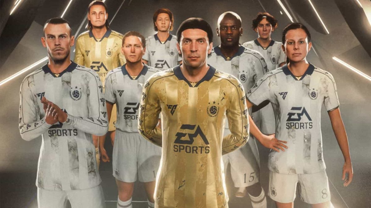 icons posing for ea fc 25 photoshoot