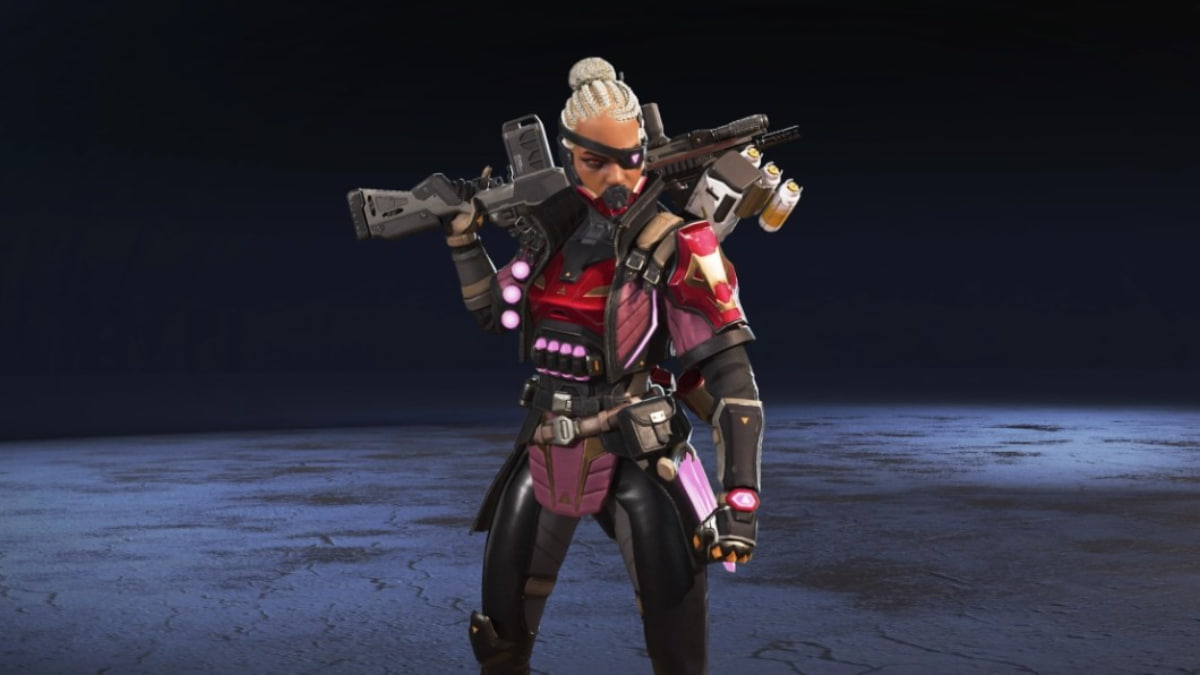 An image of the Bounty Breaker Bangalore skin, which transforms her into a futuristic bounty hunter.