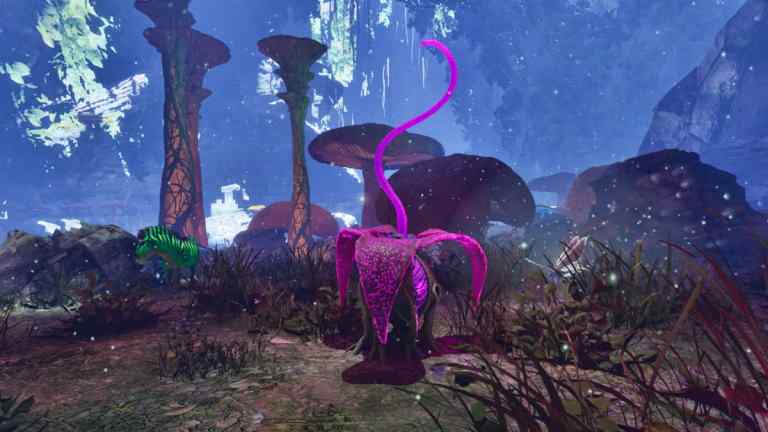 A close view of a Plant Species Z seed in Ark Survival Ascended.