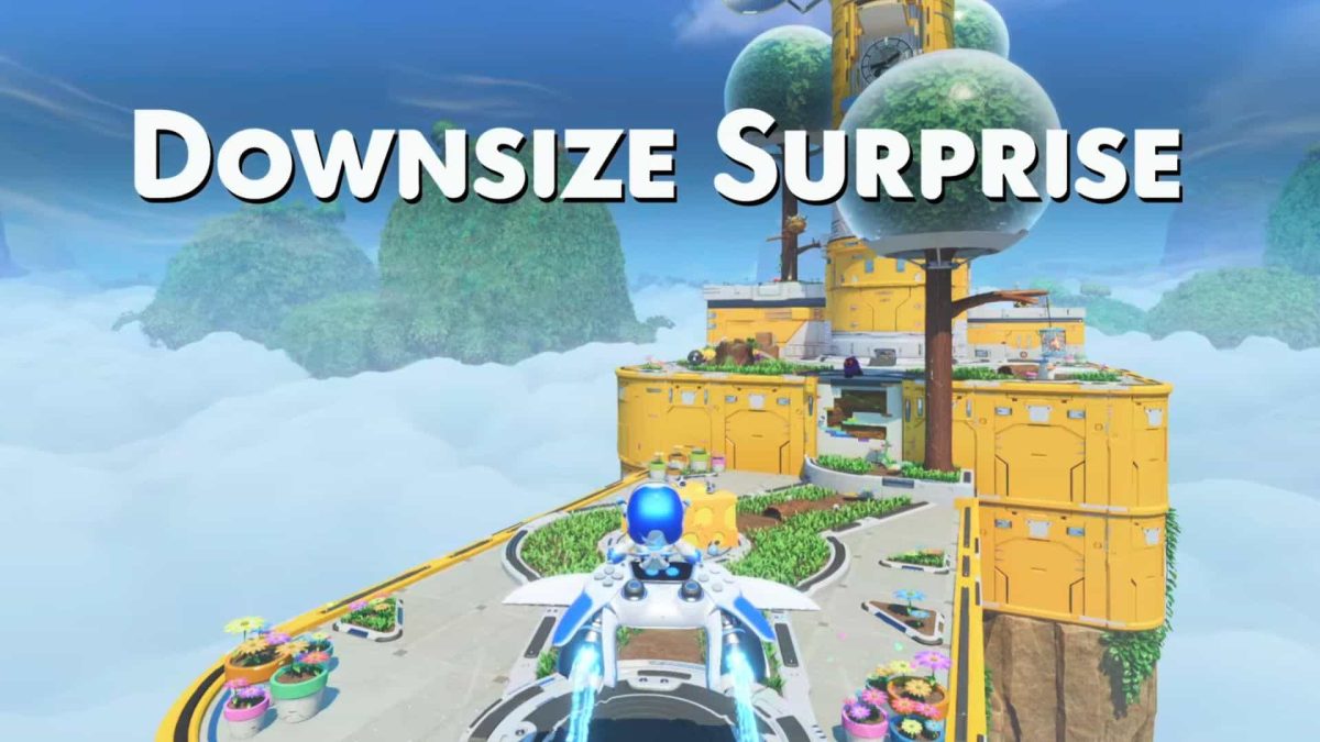 downsize surprise level in astro bot