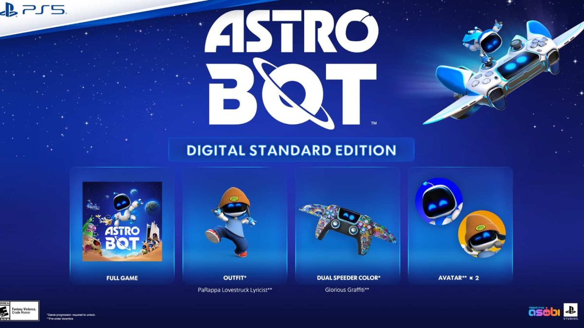 Astro Bot pre-order rewards