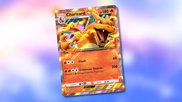 Genetic Apex card from Pokemon TCG Pocket featuring Charizard.