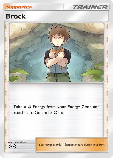 Brock artwork in Genetic Apex