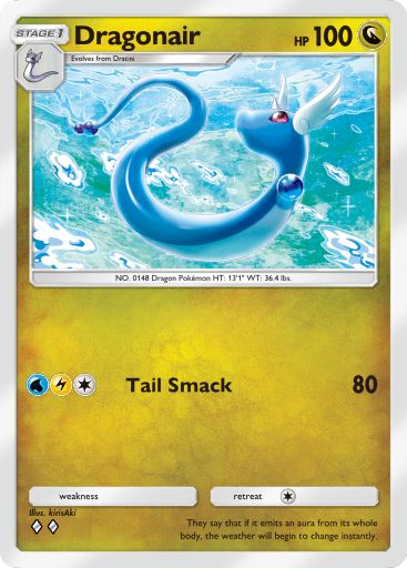 Dragonair art from Genetic Apex