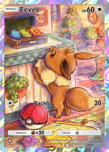 Eevee full art from Genetic Apex