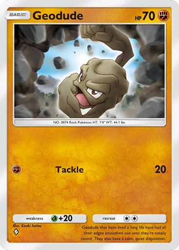 Artwork for Geodude in Genetic Apex