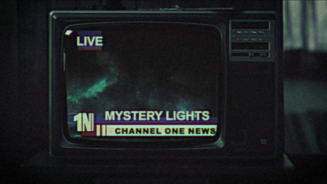 Mystery lights warning on an emergency broadcast as The Twilight moves into the town of Home Safety Hotline