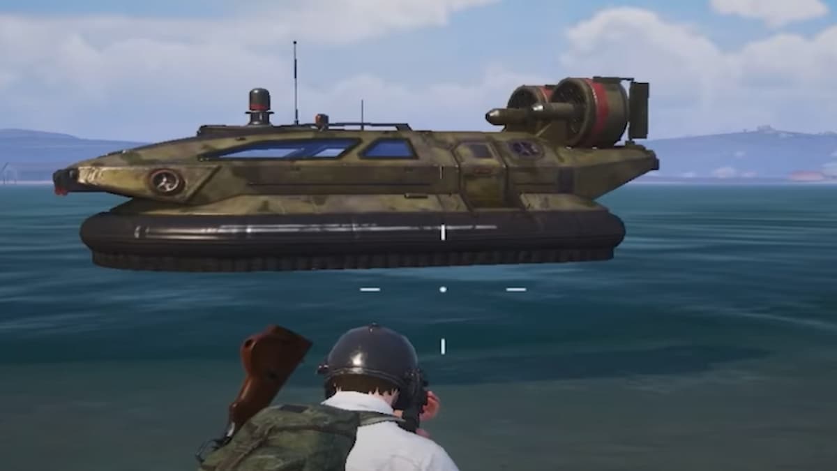 The Hovercraft in PUBG Mobile